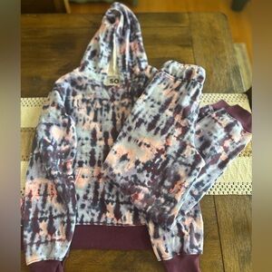 NWT SO Multicolor Tie-Dye Hoodie and Joggers